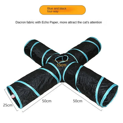 Cat Tunnel Foldable for cats