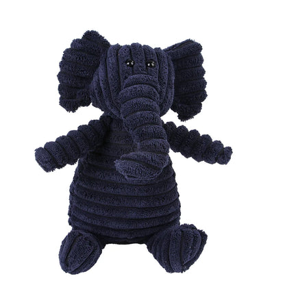 Dog Molar Toy Vent Training Corduroy Monkey Pig Voice Tooth Cleaning