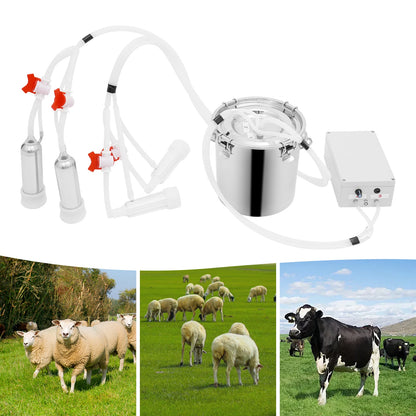 5L/10L Electric Cow Milking Machine Speed Pulsating Vacuum Pump