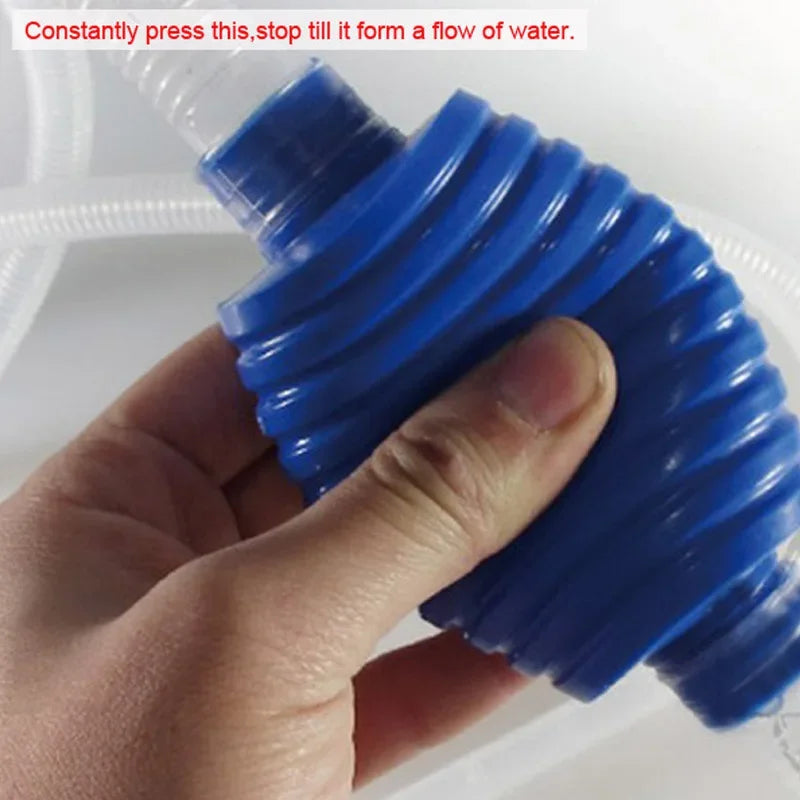 Aquarium Siphon Fish Tank Vacuum Cleaner  Filter Tools 1.4m