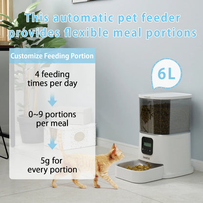 Automatic Pet Feeder With Voice Record