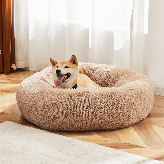“Washable calming bed for medium and large dogs”