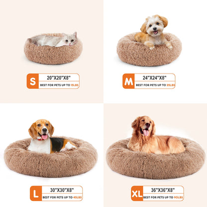 Calming Bed for Medium to Large Dogs Washable