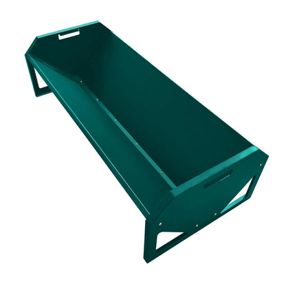 22 Gallon Heavy Duty Galvanized Feeder Rustproof V-Shaped Bottom
