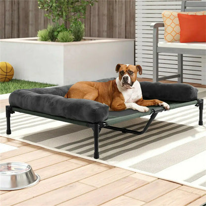 Bed for Dogs and Cats Indoor Outdoor Elevated Pet Lounger L XL 2XL