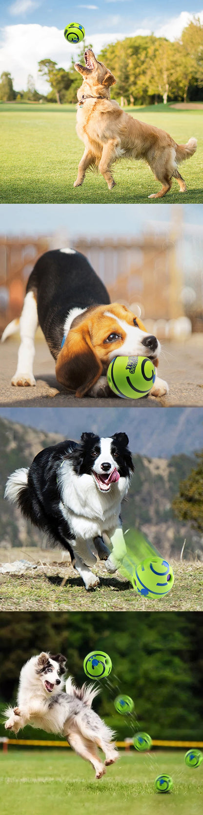 Dog Toy Wobble Wag Giggle Glow Ball