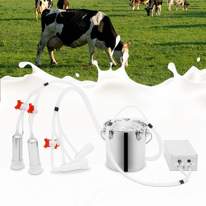 5L/10L Electric Cow Milking Machine Speed Pulsating Vacuum Pump