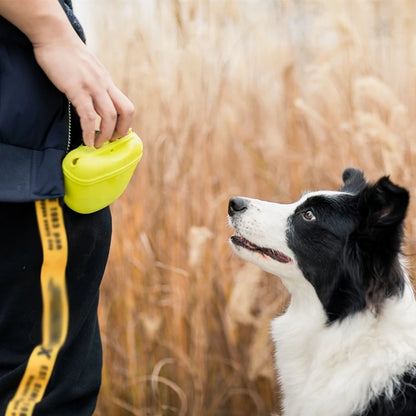 Portable Dog Training Waist Bag – Treat & Snack Pouch for Obedience Training