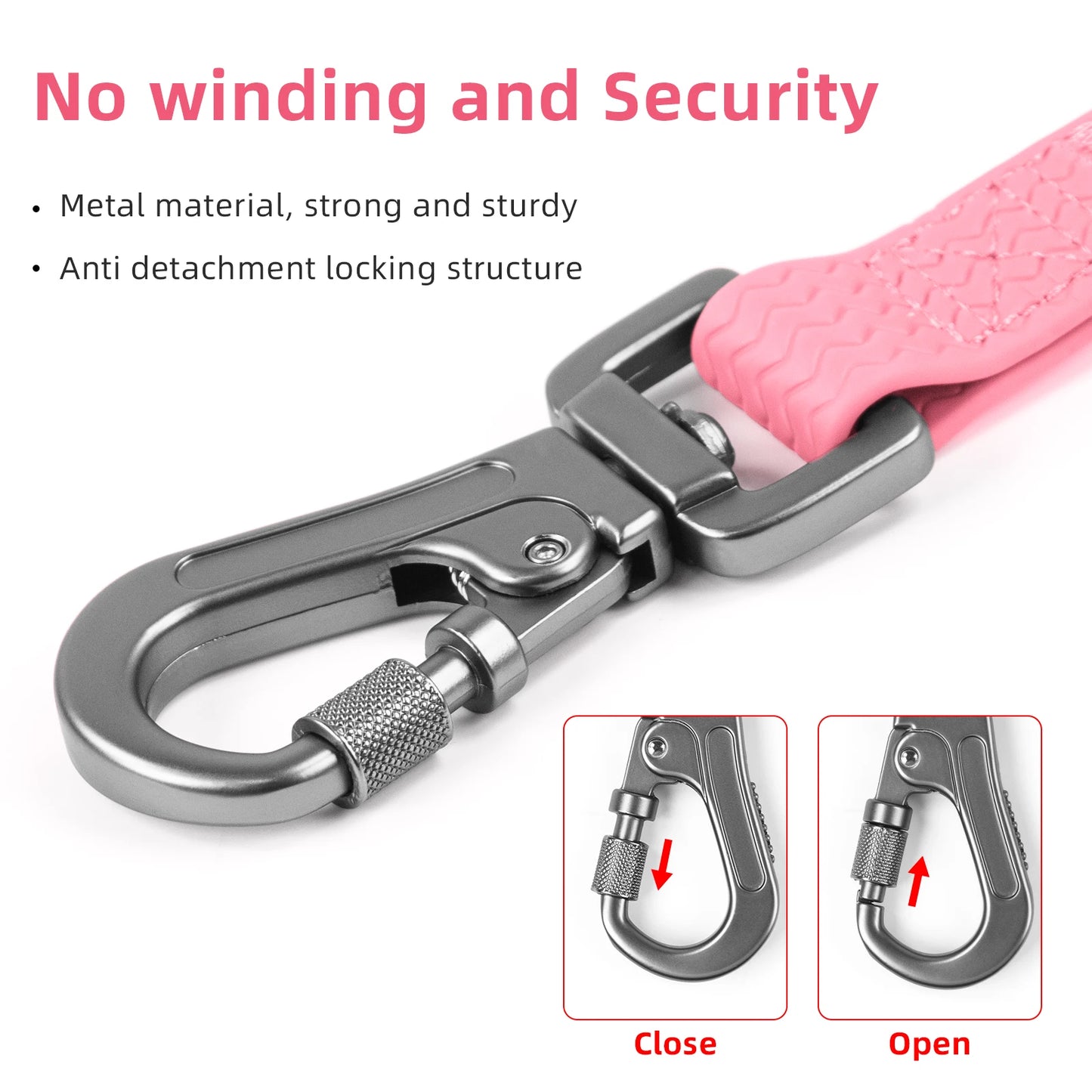 PVC Dog Leash non-slip Waterproof