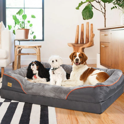 Large Dog waterproof Bed Comfortable Anti Allergy Washable