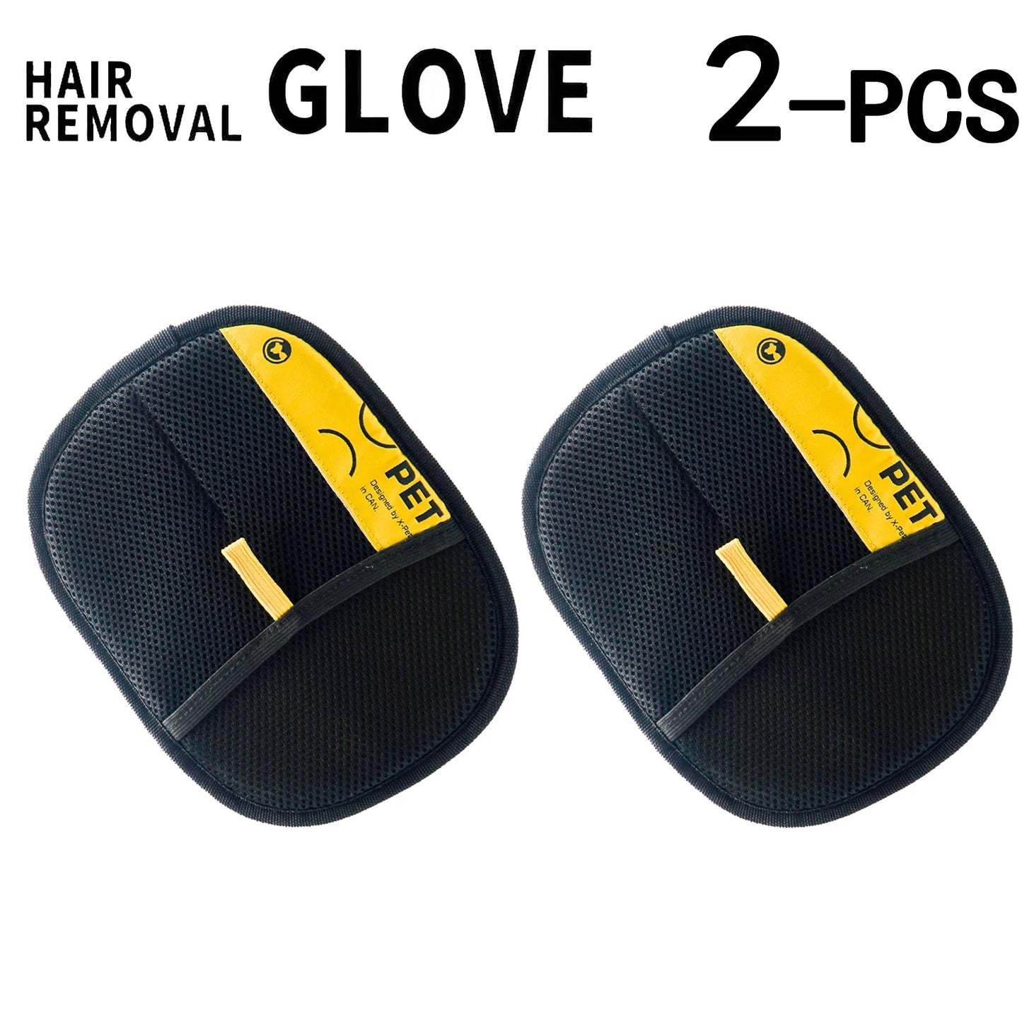 Pet Hair Remover Gloves Electrostatic for Cats Dogs, Reusable Washable