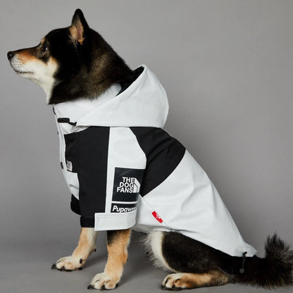 Dog Raincoat For Small Big Dogs Wind Coat Windbreaker Hoodie