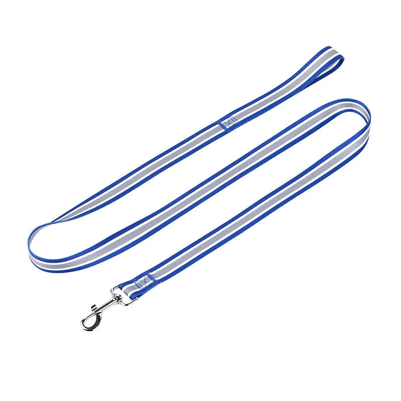 Rainbow Dog Rope Large Medium And Small, Traction Rope Snap On Pet Collar