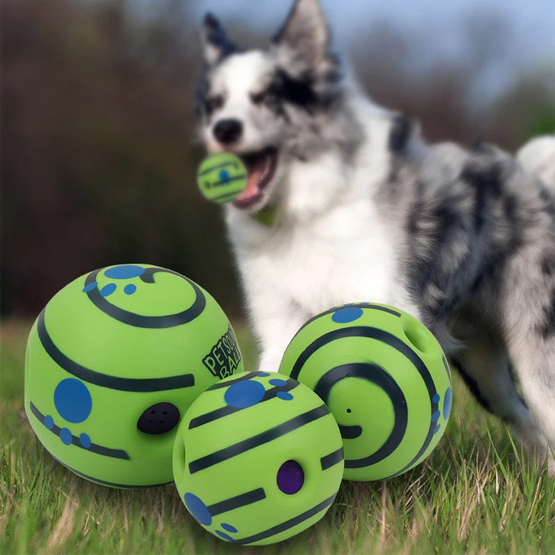 Dog Toy Wobble Wag Giggle Glow Ball