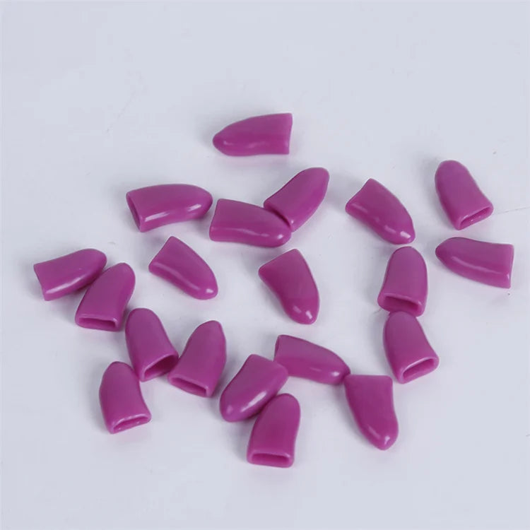 Cat Nail Protector Cover With Free Adhesive Glue + Applicator  20pcs/lot for Kitten