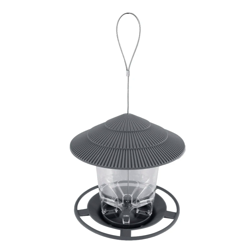Bird Feeder Automatic Foot Feeding Hanging Dispenser