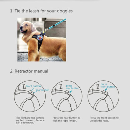 Walk 2 Dogs Retractable Leash