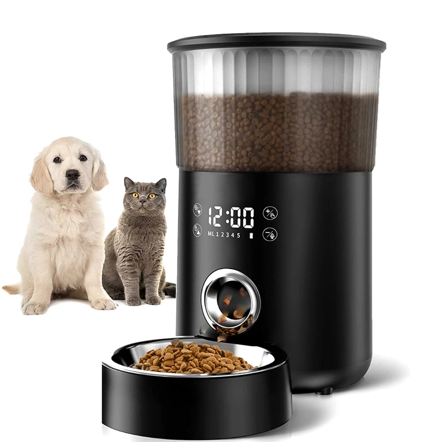 Automatic Pet Feeder With Voice Record
