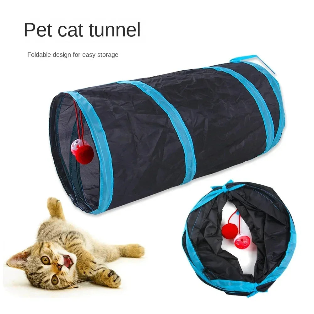 Cat Tunnel Foldable for cats