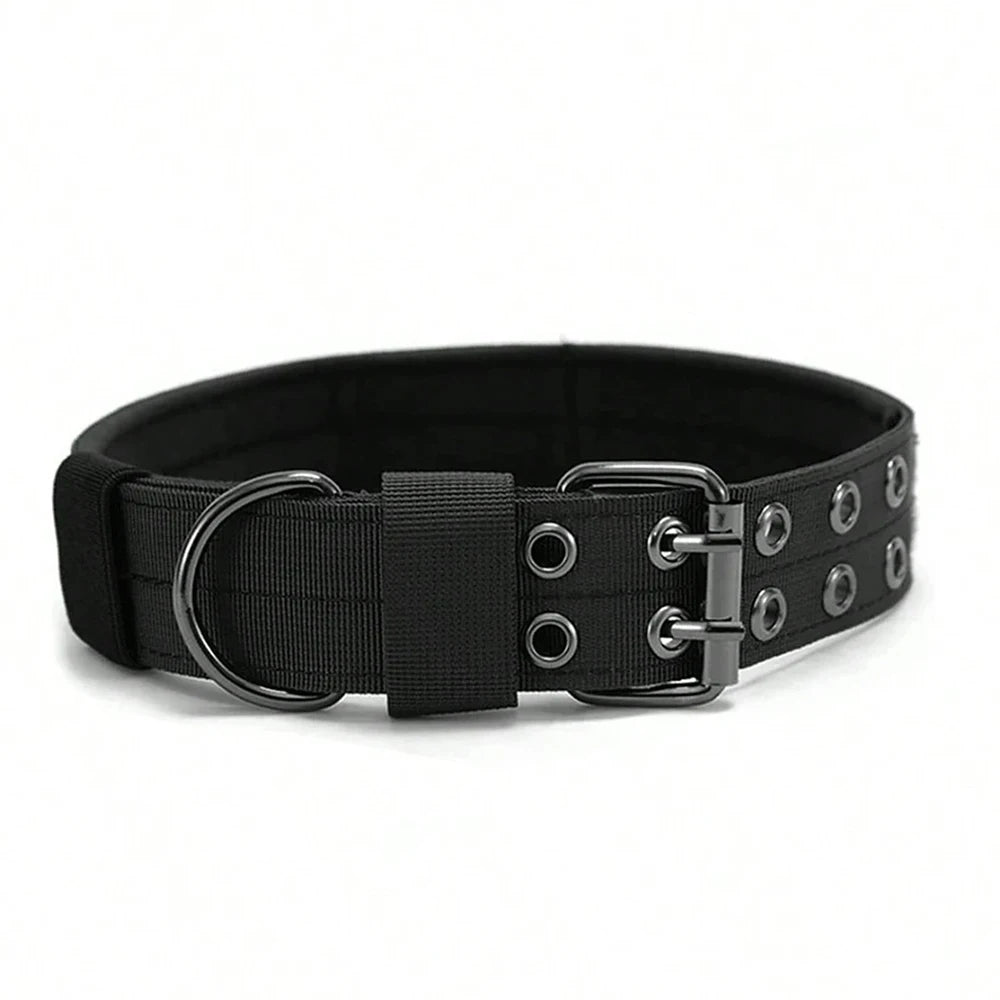 Tactical Dog Collar Durable Nylon Military Outdoor