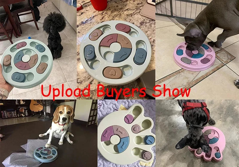 Dog Puzzle Toys Slow Feeder Interactive Increase IQ