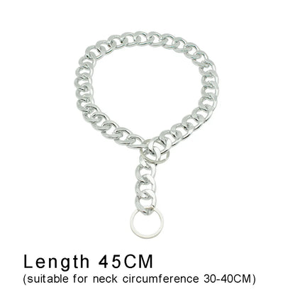 Luxury Collar Gold Dog Chain Choker For Pitbull Bulldog Teddy French Bulldog