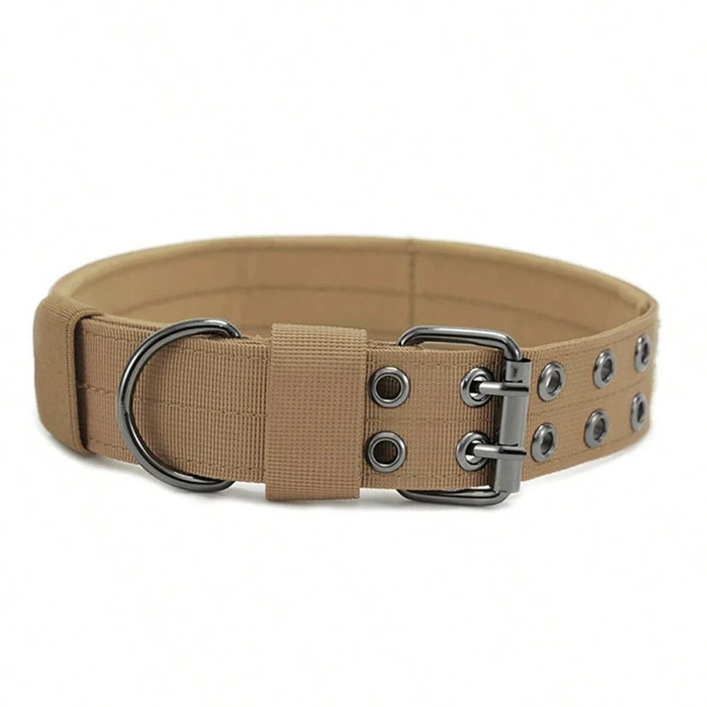 Tactical Dog Collar Durable Nylon Military Outdoor