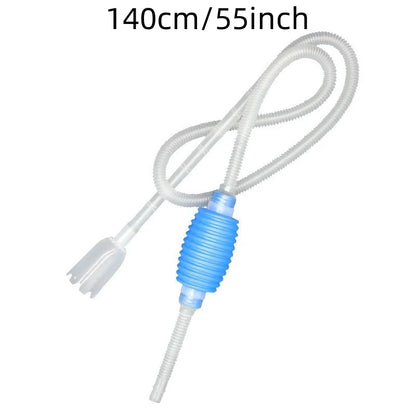 Aquarium Siphon Fish Tank Vacuum Cleaner  Filter Tools 1.4m