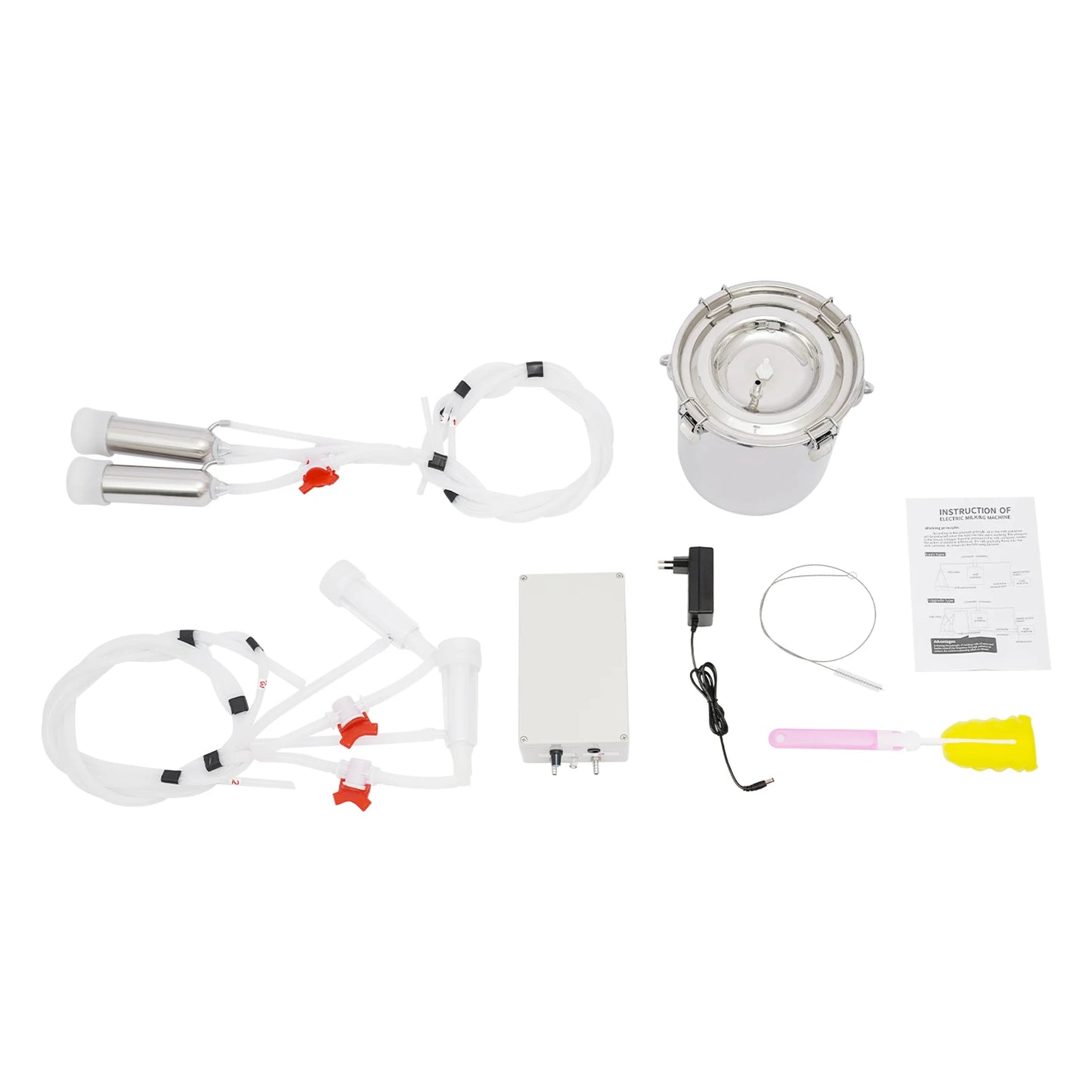 5L/10L Electric Cow Milking Machine Speed Pulsating Vacuum Pump