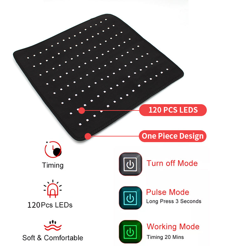 Pain Relief LED Red Light Infrared Machine For Horse Back Therapy