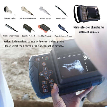 Portable Veterinary Ultrasound Scanner for Pig Sheep Cattle Horse Dog