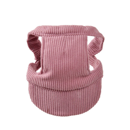 Cute Hat for Cats Dogs Adjustable  Baseball Cap With Ear Hole