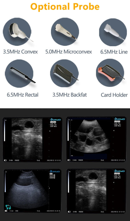 Portable Veterinary Ultrasound Scanner for Pig Sheep Cattle Horse Dog