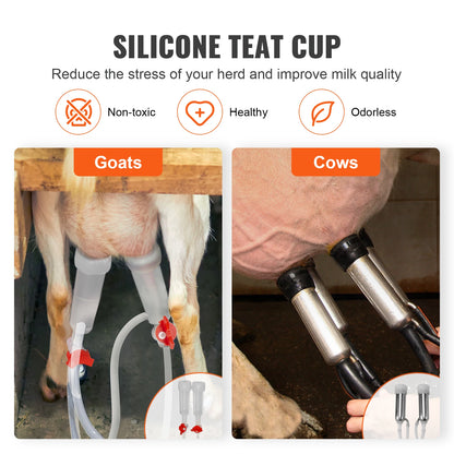 Milking Machine Stainless Steel Automatic Pulsation Cup Tubes