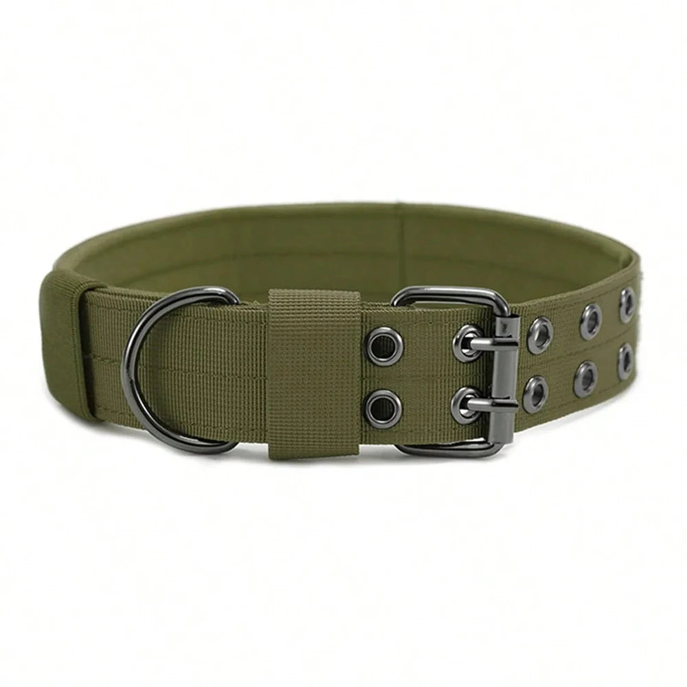 Tactical Dog Collar Durable Nylon Military Outdoor