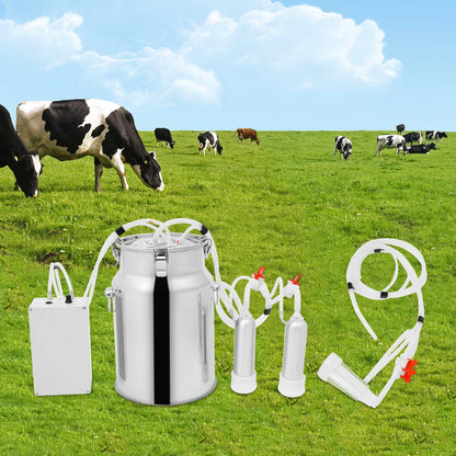 5L/10L Electric Cow Milking Machine Speed Pulsating Vacuum Pump