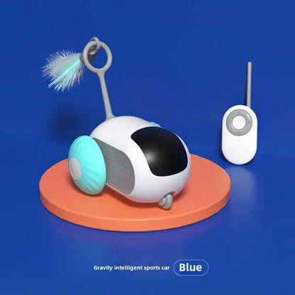 Automatic Rolling Remote Control Toy Car Interactive Cats