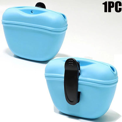Portable Dog Training Waist Bag – Treat & Snack Pouch for Obedience Training