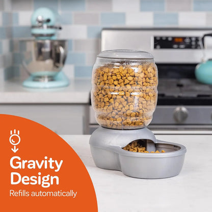 Automatic Pet Feeder for Cats and Dogs, 5 LB Capacity,