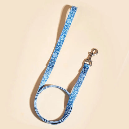 Colorful Silk-Print Cat & Dogs Lead Rope Fashion Nylon Dog Leashes