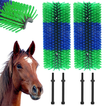 Livestock Scratch Brushes, Full Massage Grooming Brush Kit,