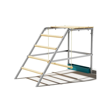 Chicken Perch for Coop with Ladder Design, Weatherproof Roosting Bars for Chickens, Durable Hen Coop Access for Backyard Poultry