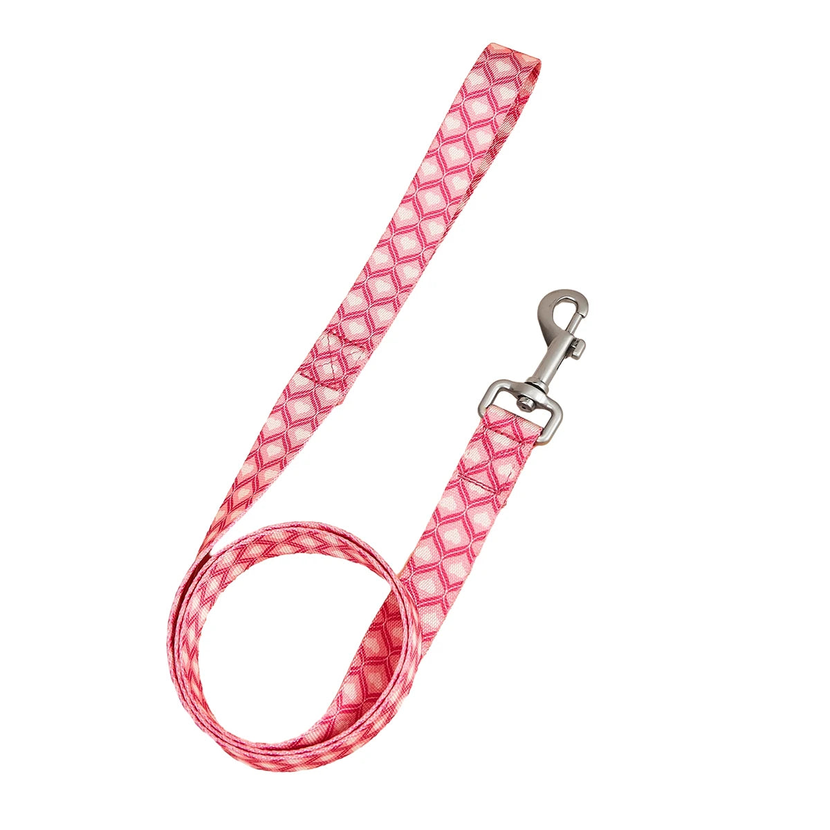 Colorful Silk-Print Cat & Dogs Lead Rope Fashion Nylon Dog Leashes