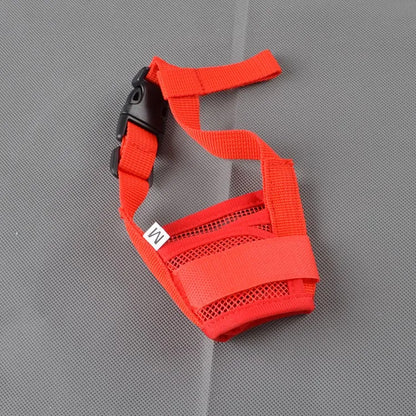 Adjustable Mesh Dog Muzzle – Breathable Anti‑Barking & Safety Training Muzzle