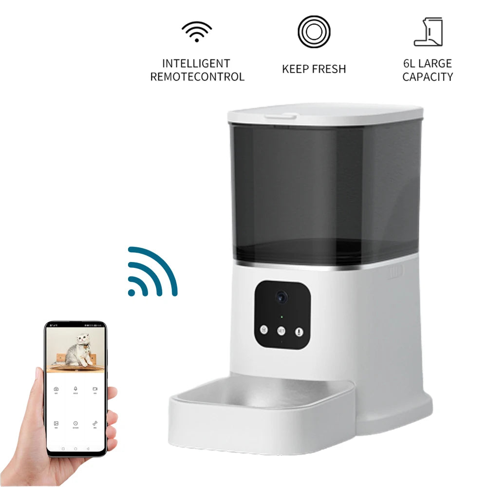 Automatic Pet Feeder With Voice Record