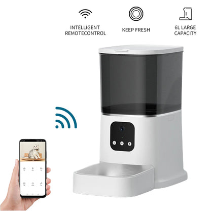 Automatic Pet Feeder With Voice Record