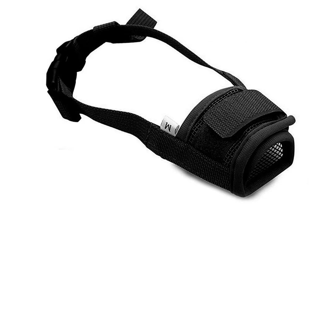 Adjustable Mesh Dog Muzzle – Breathable Anti‑Barking & Safety Training Muzzle