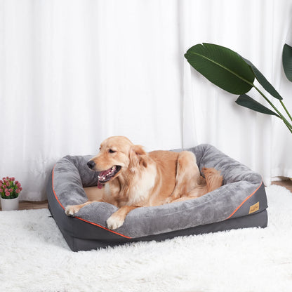 Large Dog waterproof Bed Comfortable Anti Allergy Washable
