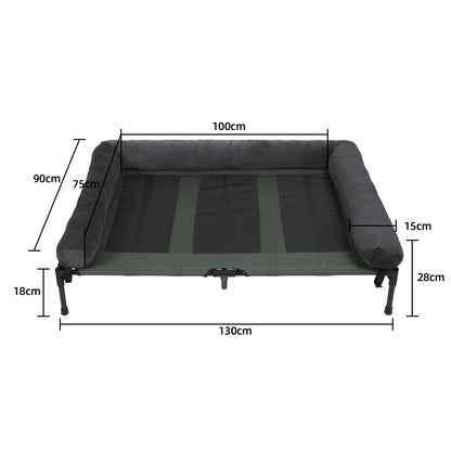Bed for Dogs and Cats Indoor Outdoor Elevated Pet Lounger L XL 2XL