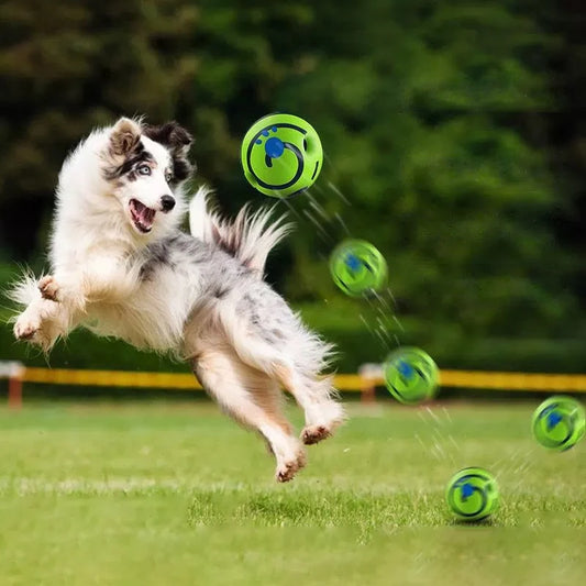 Dog Toy Wobble Wag Giggle Glow Ball
